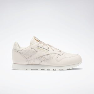 Adidasy Dziecięce Reebok Classic Leather Różowe/Złote PL 32AODXH